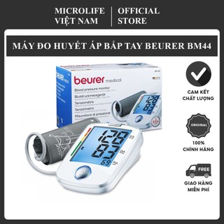 [THƯƠNG HIỆU ĐỨC] MÁY ĐO HUYẾT ÁP BẮP TAY BEURER BM44 - BẢO HÀNH 3 NĂM