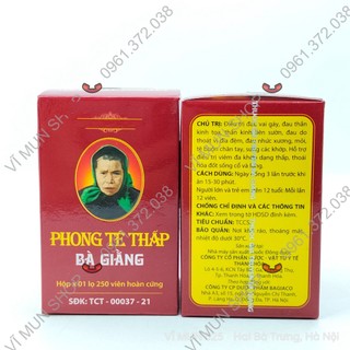 Xoa bóp thảo mộc Phong Thấp Bà Giằng
