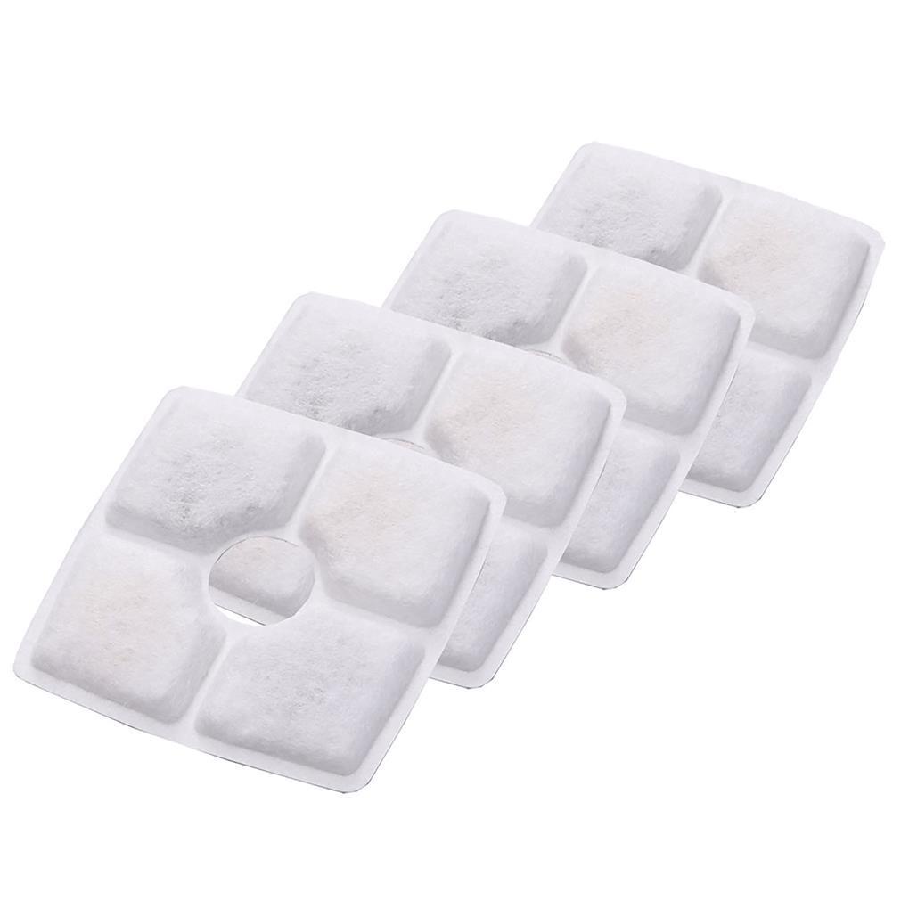 Bộ 4 Phụ Kiện Lọc Nước Thay Thế Cho Máy Uống Cho Thú Cưng