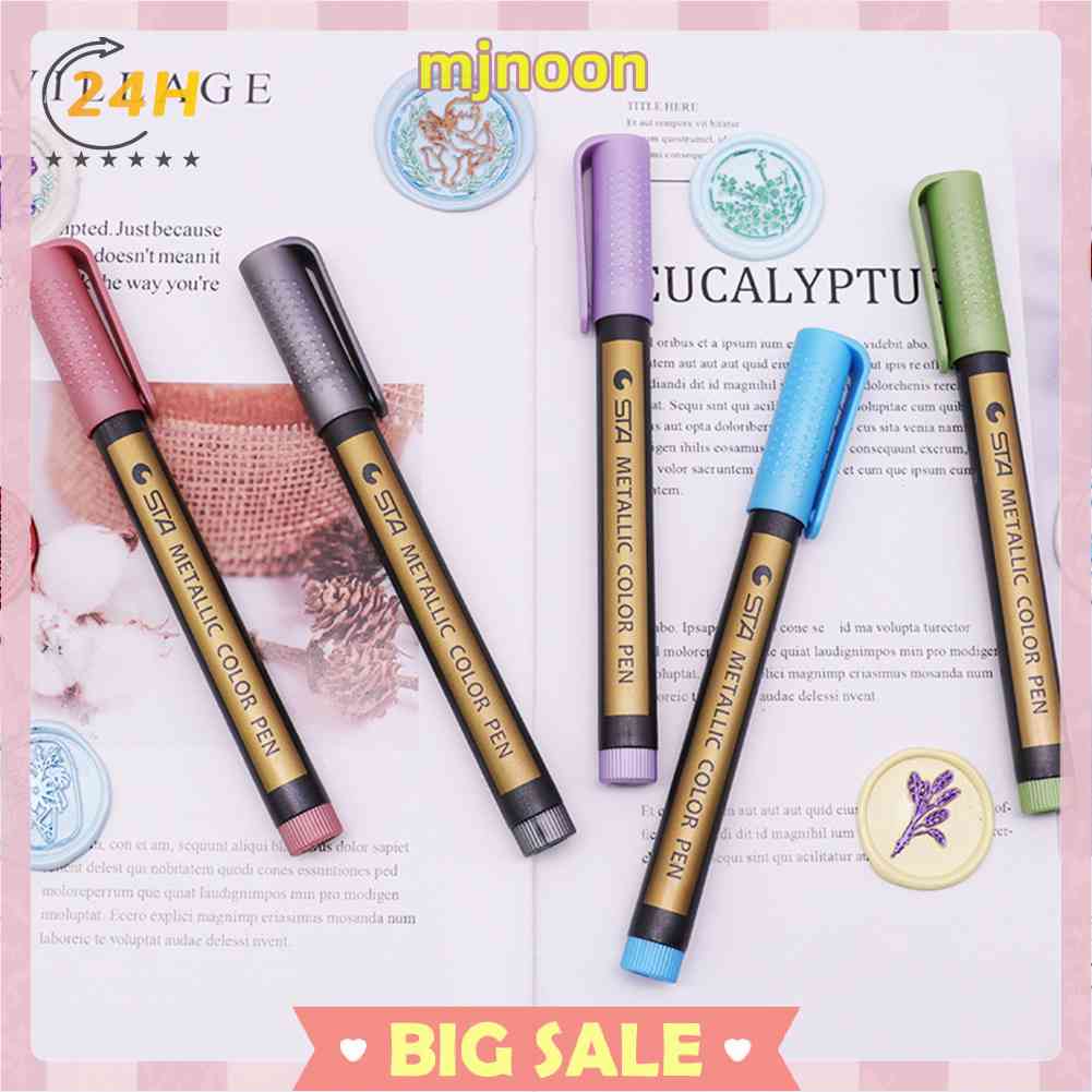 Bút Đánh Dấu Màu Sơn Kim Loại / Gỗ / Đánh Dấu Trang Trí Thiệp Mời