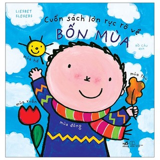 Sách cuốn sách lớn rực rỡ về bốn mùa