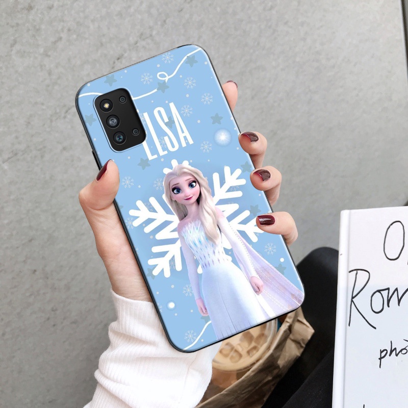 Ốp Điện Thoại Silicon Dẻo Họa Tiết Hoạt Hình Frozen Elsa Cho iPhone 7 8 7 + 8 + 6 + 6S + XR XS Max 5 5s EDC45