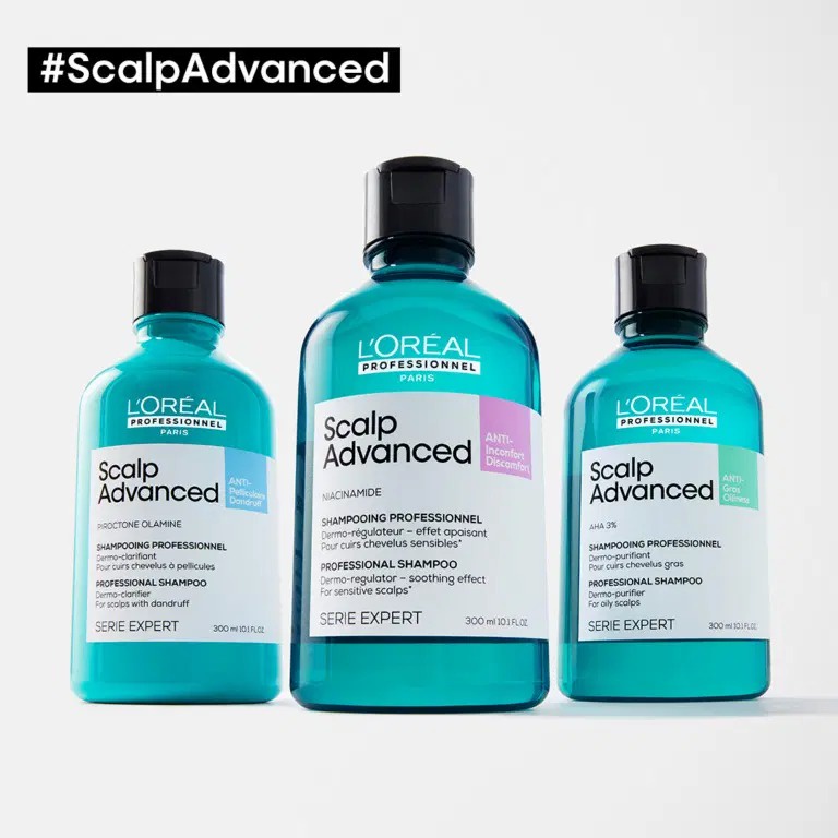 Dầu gội chăm sóc da đầu ( Gàu, Dầu, Rụng ) Scalp Advanced 300ml