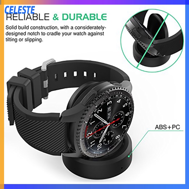 Đế sạc không dây EastVita cho đồng hồ thông minh Samsung Gear S3 S2