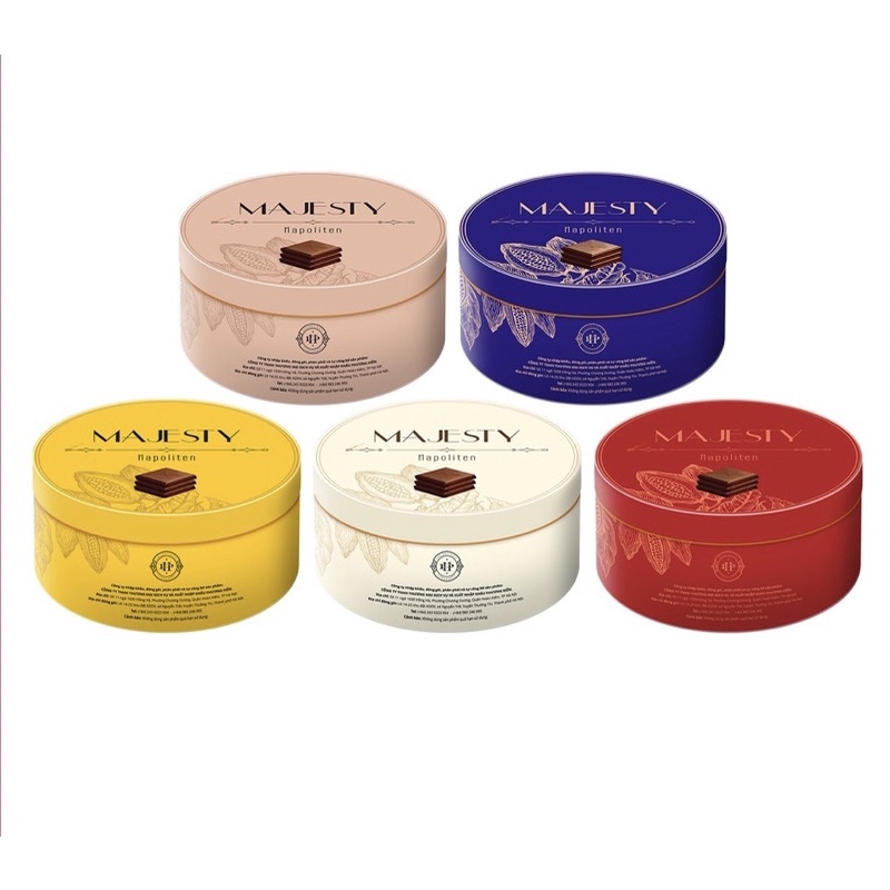 SOCOLA MAJESTY HỘP TRÒN NHỎ
