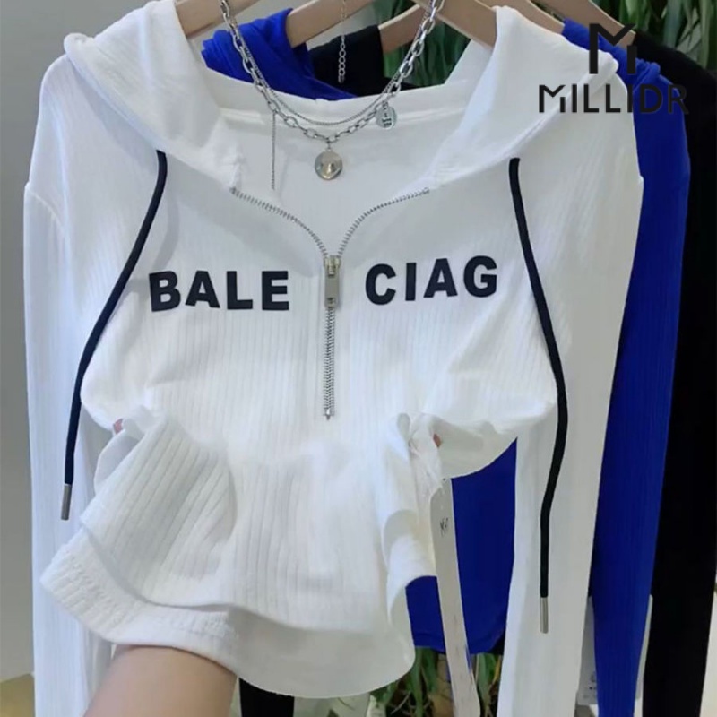 Áo Nỉ Nữ Dài Tay Có Mũ Thời Trang Hàn