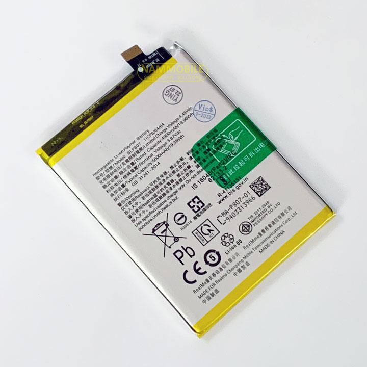 Pin Oppo Realme 7, Realme V5, Realme Q2, NARZO 30 PRO 5G BLP807 5000mAh Zin + Tặng Keo Dán Pin-FREESHIP