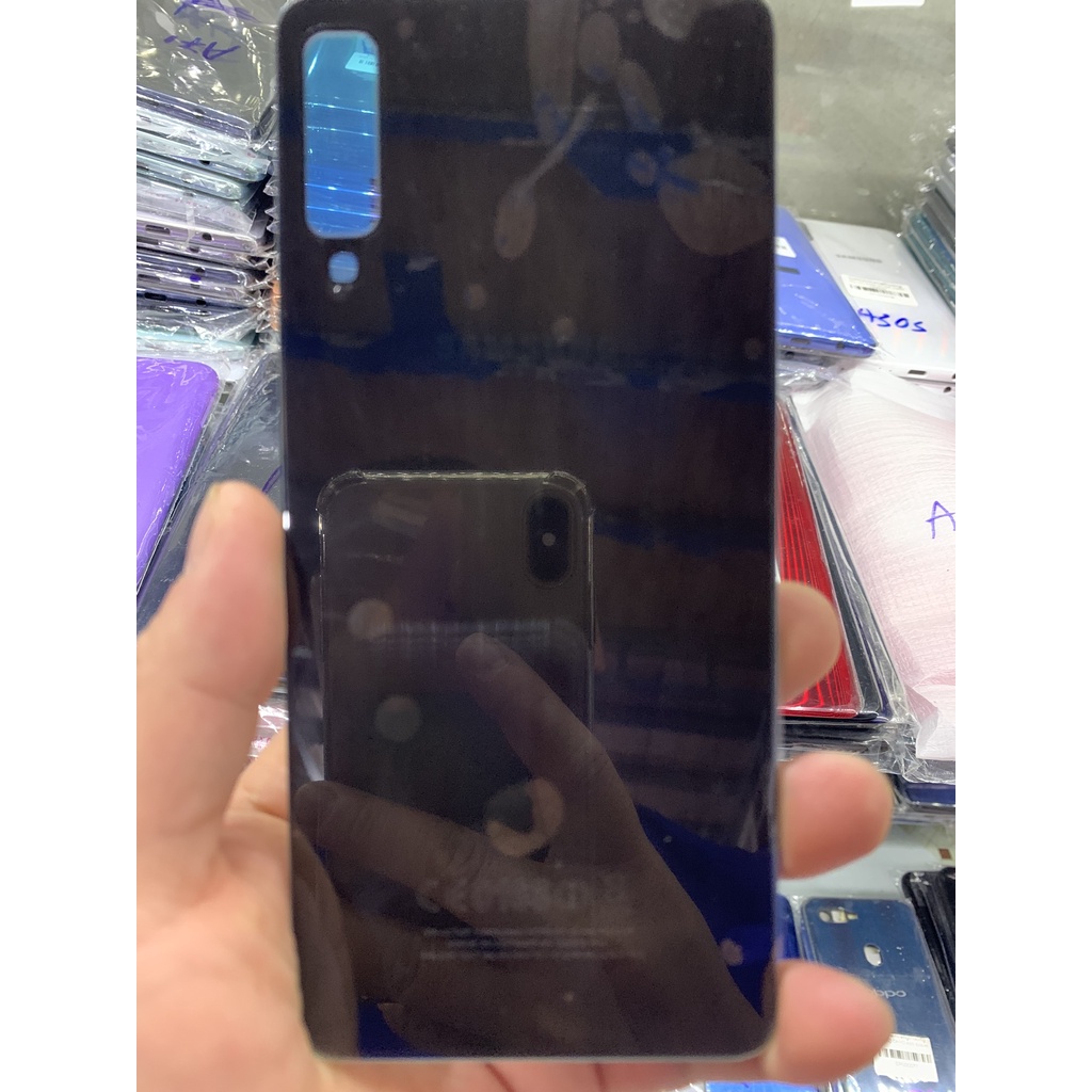 Bộ xương vỏ, kính lưng samsung A750 / A7 2018