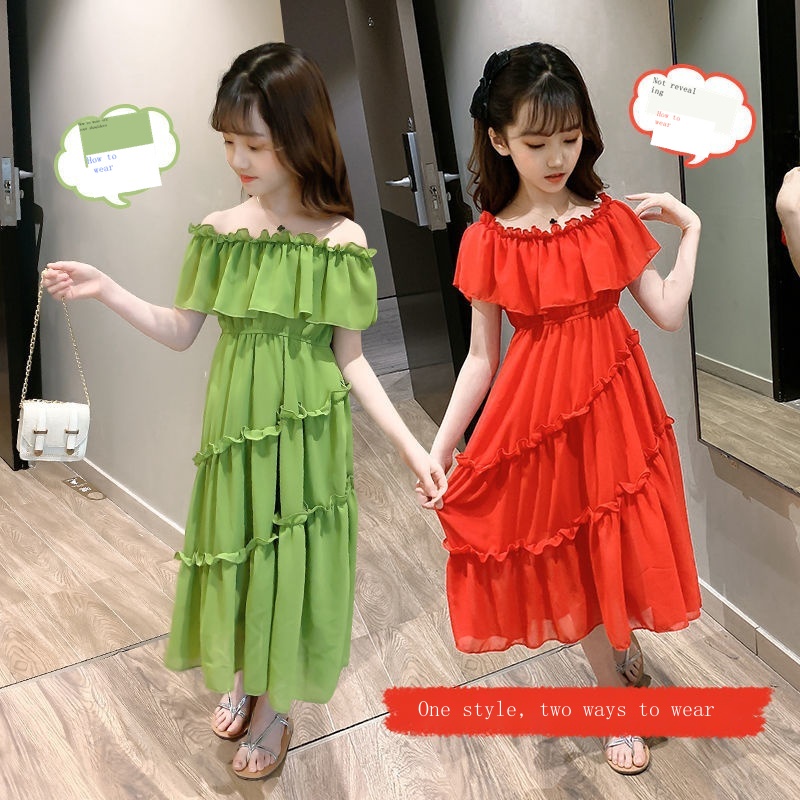 Đầm Ngắn Trễ Vai Xếp Tầng Mùa Hè Mẫu Mới 2021 Phong Cách Phương Tây Cho Nữ