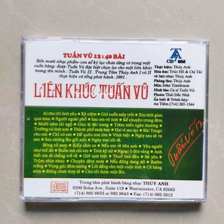 Bộ 5 cd liên khúc Tuấn Vũ phono