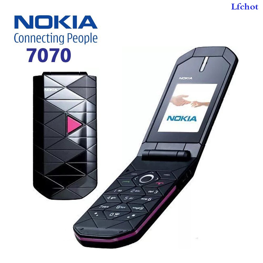 Điện Thoại Nắp Gập Chính Hãng Bán Chạy, Điện Thoại Di Động Triband 2G GSM 1.8", Ban Đầu Mở Khóa Dành Cho NOKIA