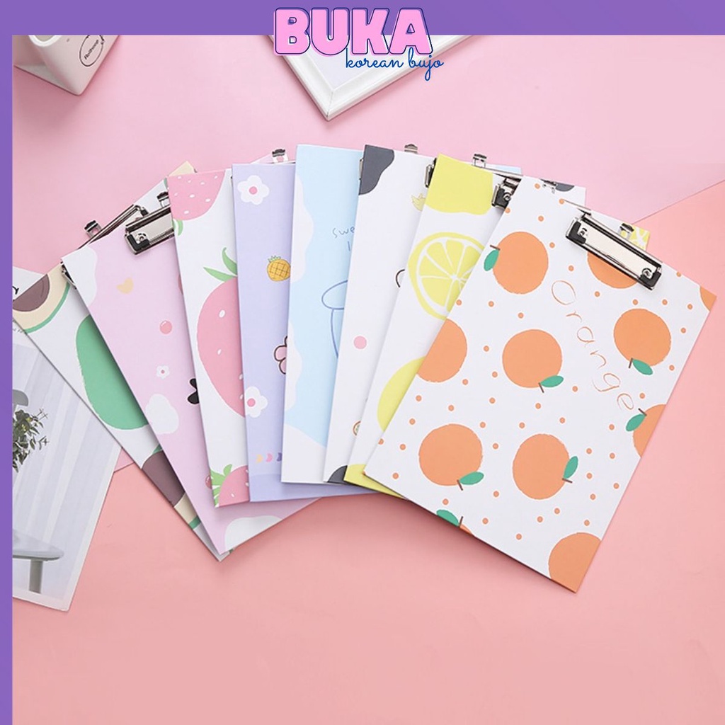 Bìa Trình ký A4 họa tiết hoạt hình cute nhiều màu - Bìa kẹp giấy văn phòng dễ thương SMN