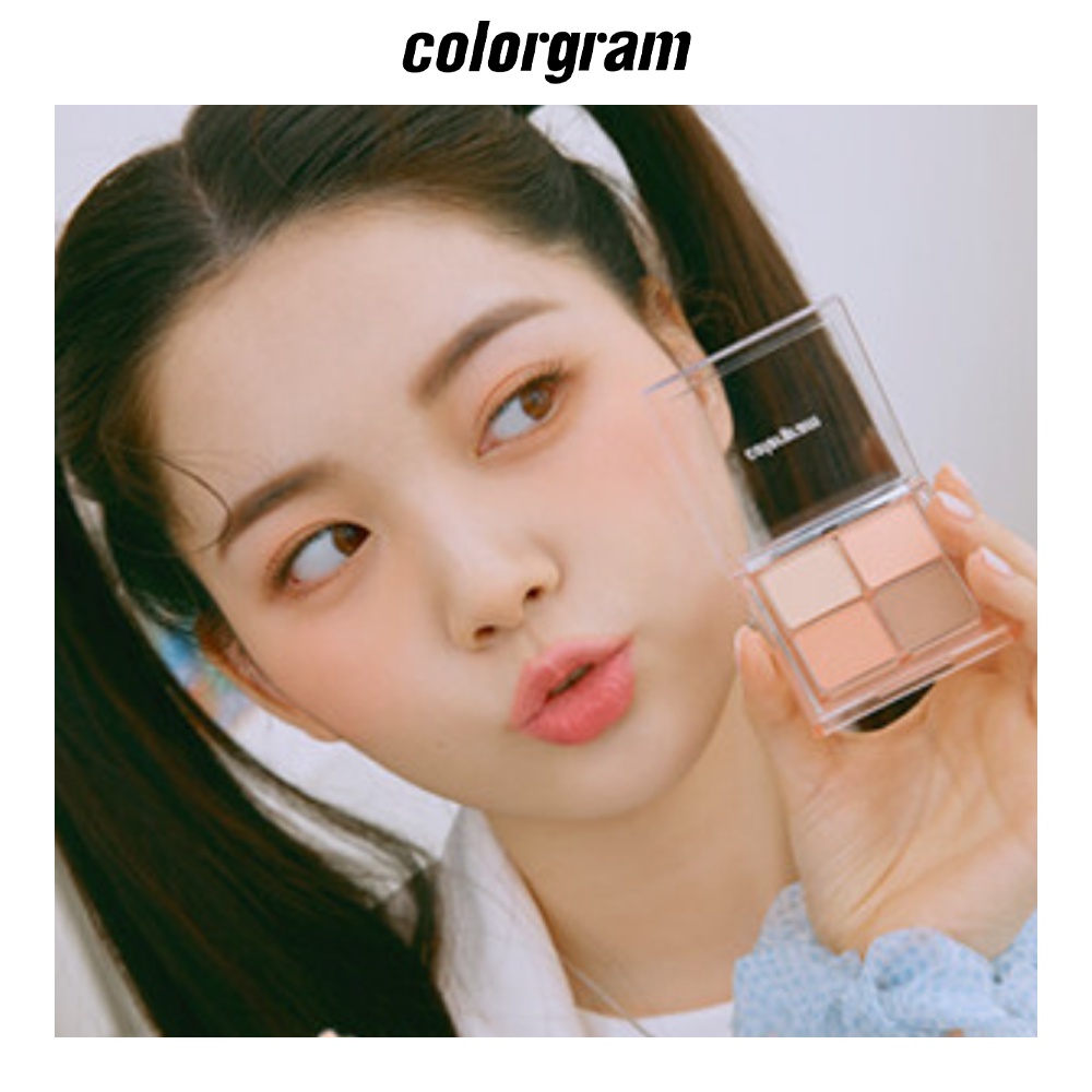 Bảng Phấn Mắt 4 Ô COLORGRAM Shade Re-Forming Quad Pallette 5.7g