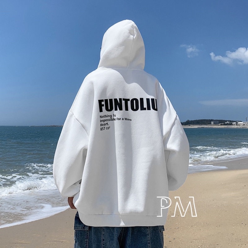 Áo hoodie FUNTOLIU sau lưng PM11