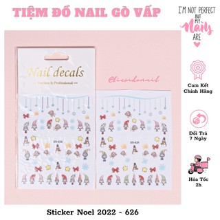 Sticker dán móng noel cập nhật năm 2022