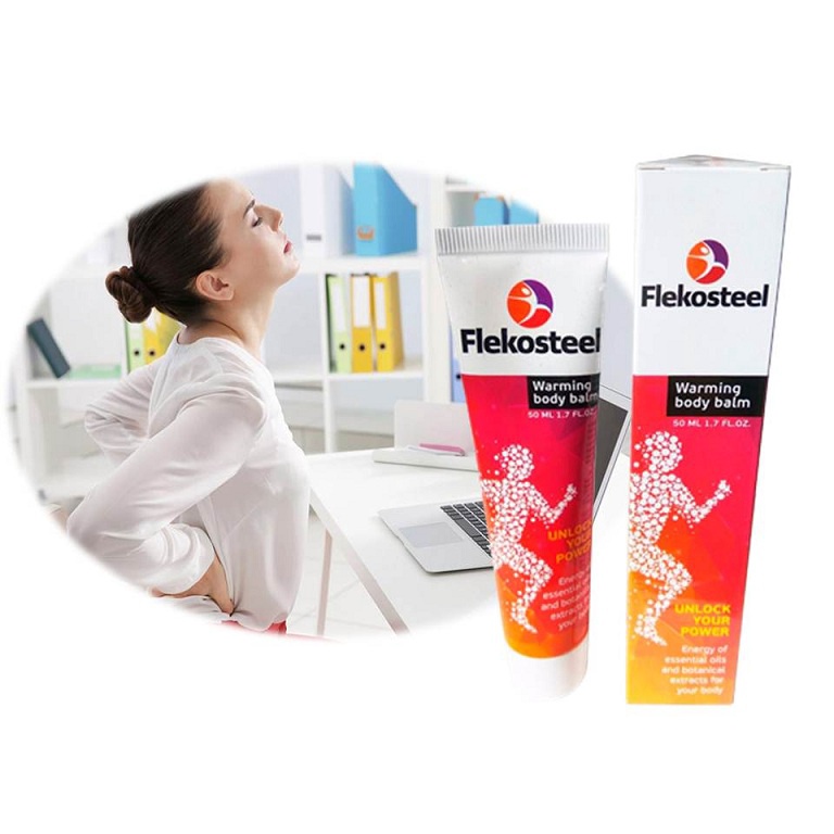Kem Khớp Flekosstell Nga, Kem bôi xương khớp, Kem xoa bóp giảm đau cơ xương Nga