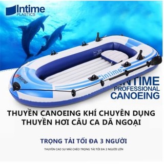 Thuyền hơi câu cá, xuồng bơm hơi INTIME chứa 2-5 người chắc chắn