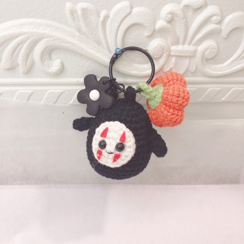 Móc Khoá Len Vô Diện Cute