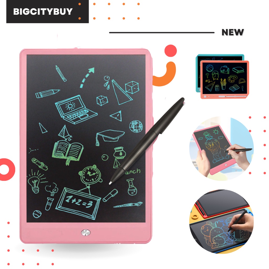 Bảng Viết Tự Xoá Bảng Vẽ Điện Tử LCD Bảng Điện Tử uyên thâm Cho Bé 8.5 inch Giúp Bé không dùng Điện Thoại