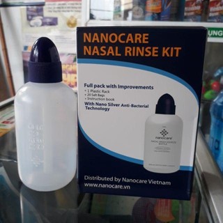 Bình rửa mũi Nanocare chính hãng