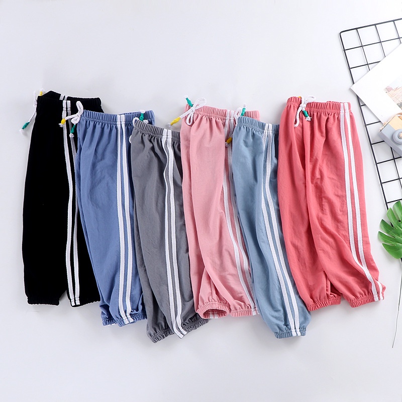 Quần Dài Thể Thao Chống Muỗi Phong Cách Hàn Quốc Kiểu Mới Cho Bé Gái 80-150CM