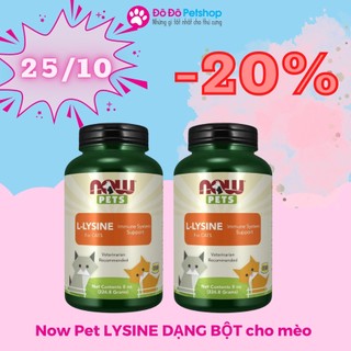 Now Pets L-Lysine For Cats đường hô hấp và tăng miễn dịch cho mèo