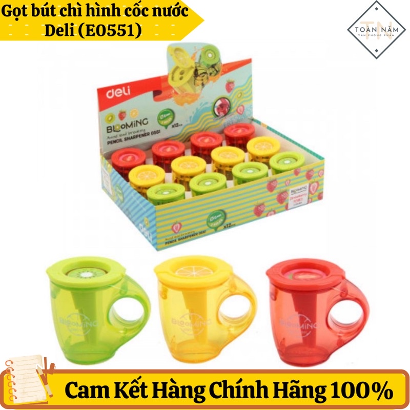 Gọt bút chì hình cốc nước Deli