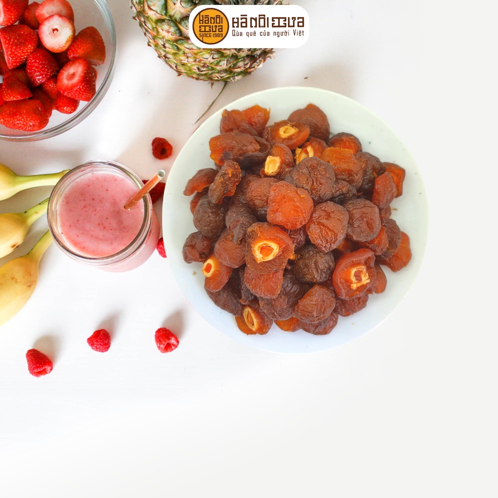 Ô mai xí muội Đào bích nhị Sapa Hà Nội Xưa vị dẻo chua ngọt đồ ăn vặt đậm vị ngon giá rẻ 100g, 200g, 250g