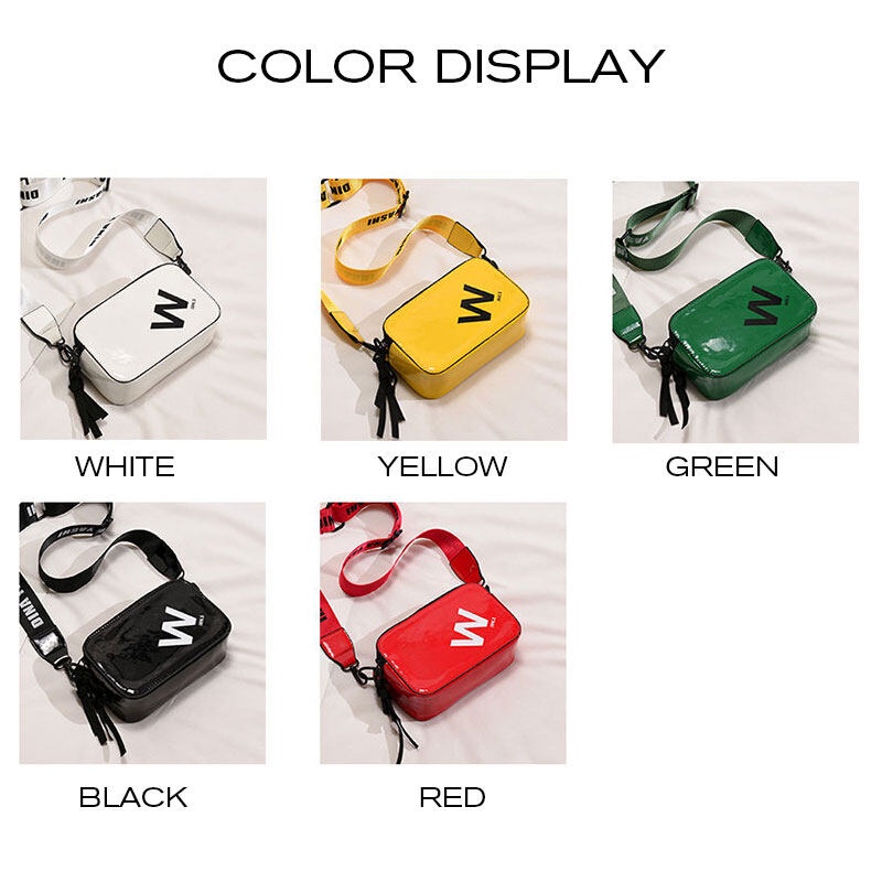 Túi Da Bóng Đeo Chéo Phong Cách Hàn Quốc Thời Trang Cho Nữ