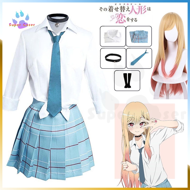Bộ váy đồng đồng phục học sinh hóa trang nhân vật hoạt hình anime ...