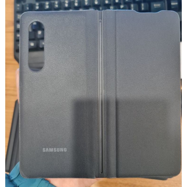 Bao da Samsung Galaxy Z Fold3 5G, Nắp Gập, Chống Sốc, Đóng mở màn hình tự động, Nobox Hàng Chính Hãng