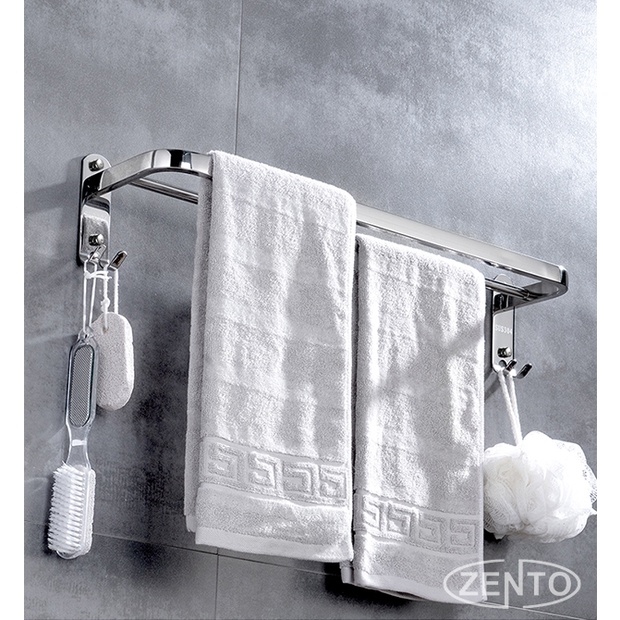 Giá vắt, treo khăn kép inox Zento HA4609