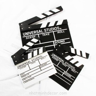 Bảng đạo diễn chụp ảnh, bảng clapper board quay phim - 30x30cm