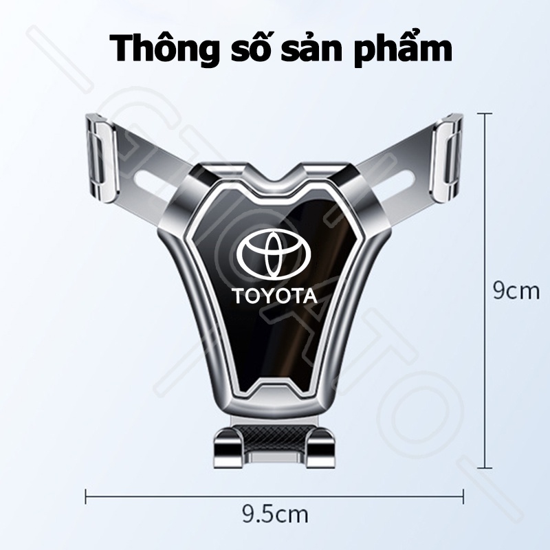 GTIOATO Giá Đỡ Điện Thoại Trên Ô Tô Giá Để ĐiệN ThoạI TrêN Ô Tô Cửa Gió Giá Đỡ ĐiệN ThoạI Oto Giá Treo ĐiệN ThoạI TrêN Ô Tô Phụ KiệN Ô Tô Cho Toyota CHR Raize Corolla Cross Rush Fortuner Yaris Innova Vios Prius C Wigo Sienta