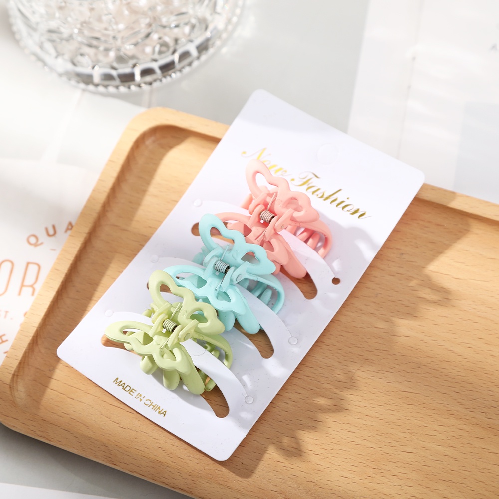 Haimeikang Set 6 Kẹp Tóc Mini Hình Bướm Xinh Xắn