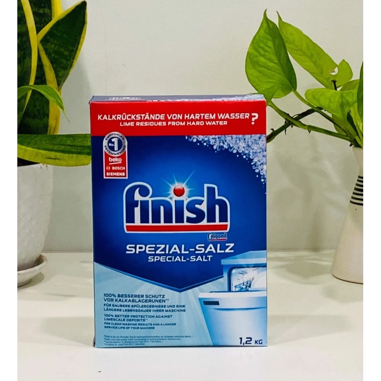 Combo Viên Finish Quantum 72 tabs + Muối Finish 1.2kg + Nước làm bóng bát Finish 750ml