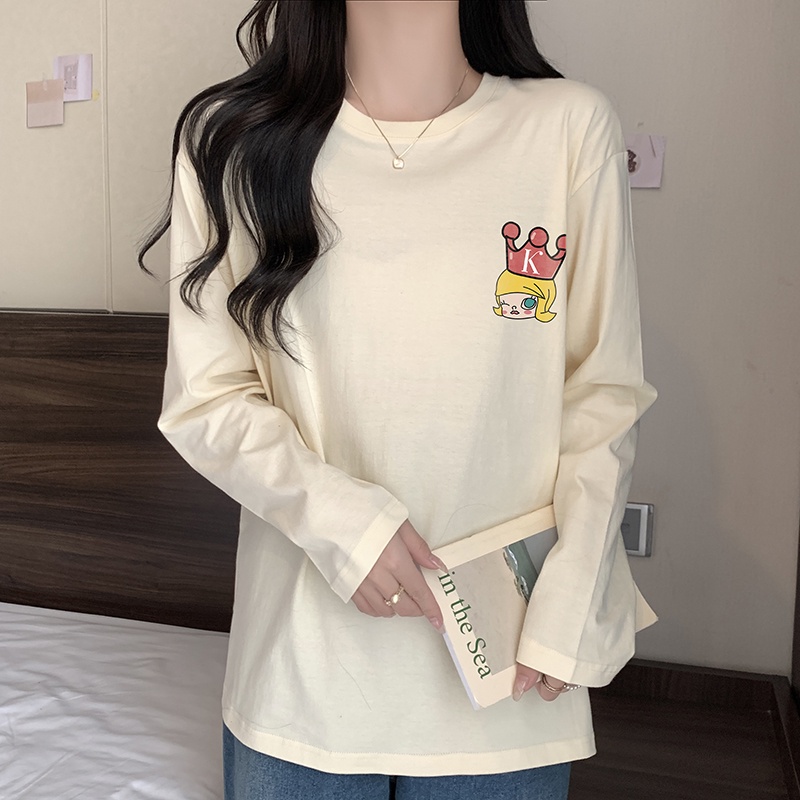 NRVP Áo Thun Nữ Dài Tay Thời Trang Hàn Quốc 2023