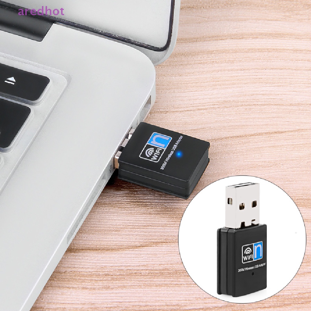 Usb Phát Wifi Không Dây 300Mbps Cho Máy Tính, Laptop Windows 10 / 8 / 7 Mới