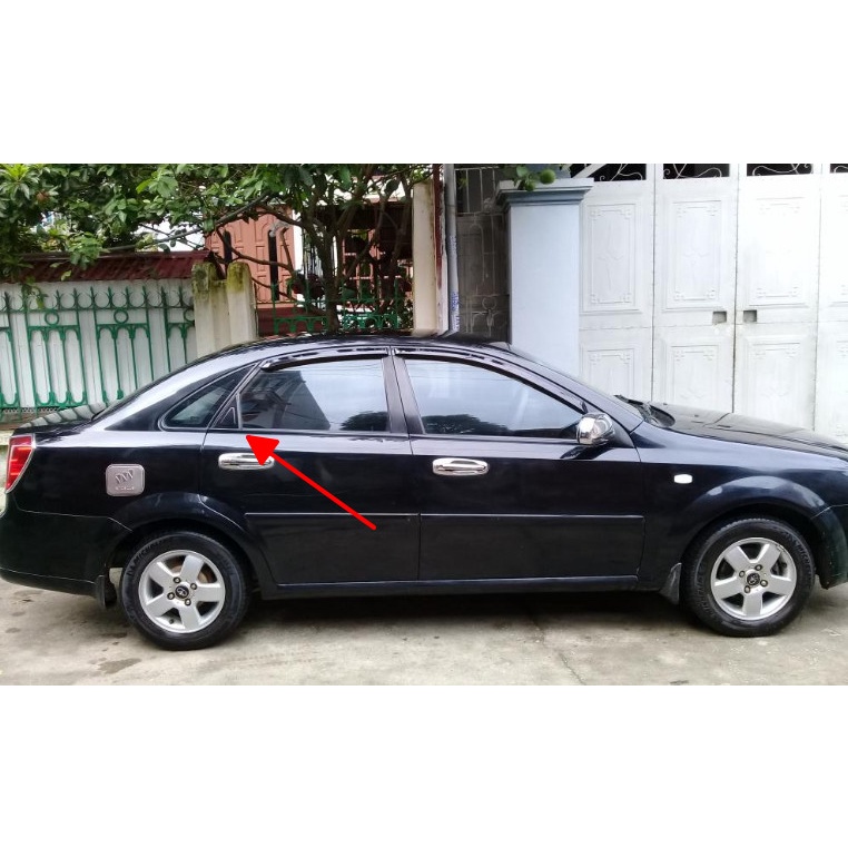 96548202 / 9654820  - Ốp tam giác ngoài cửa sau LACETTI  hàng xịn GM chính hãng