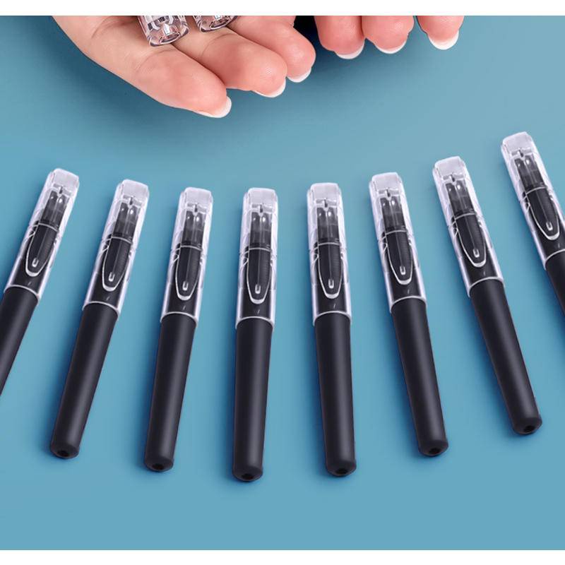 Bút Mực Gel Mini Ngòi 0.5 Bỏ Túi Màu Đen Siêu Ngắn