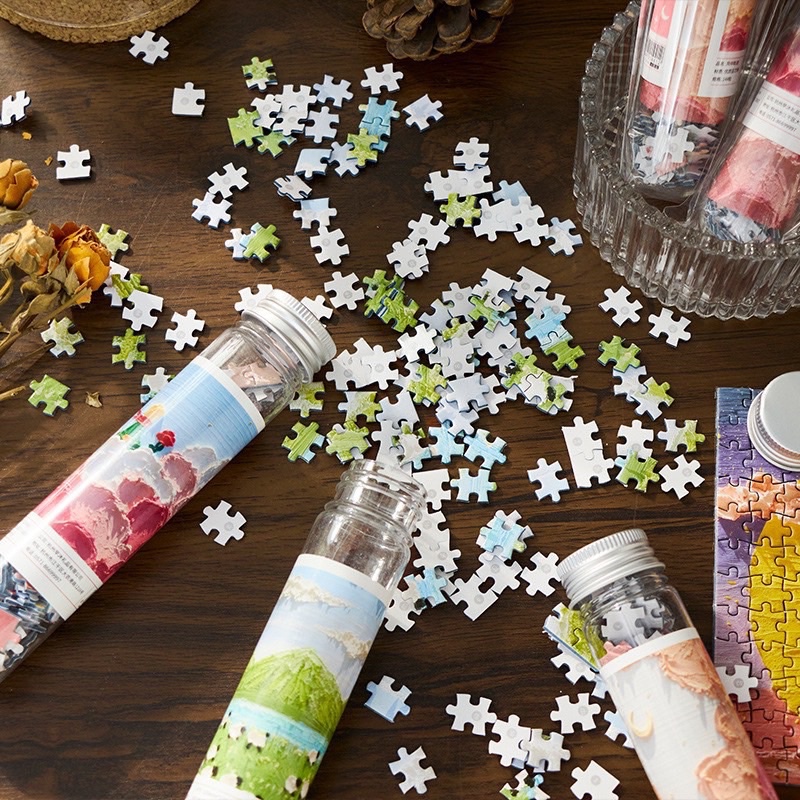 Tranh Ghép Hình Mini Đáng Yêu Dạng Ống