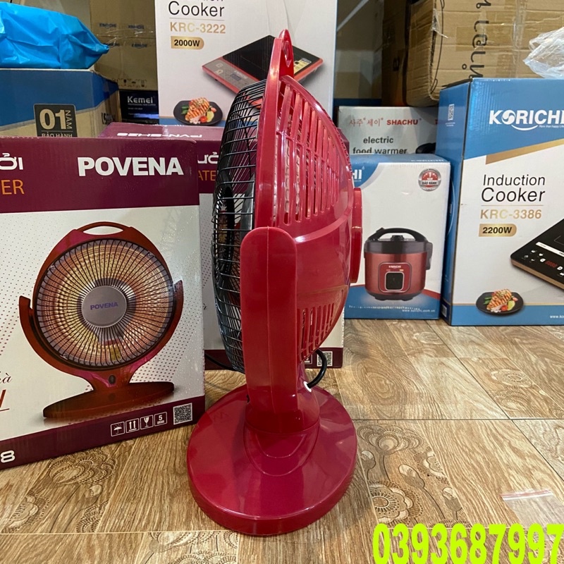 🍇QUẠT SƯỞI ẤM EM BÉ POVENA LÀM ẤM NHANH