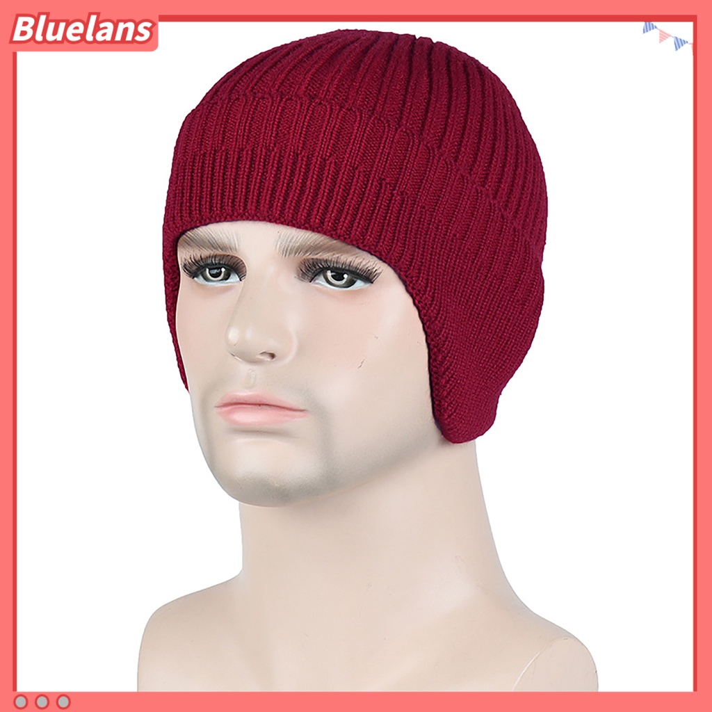 Mũ Len Che Tai Màu Sắc Thời Trang