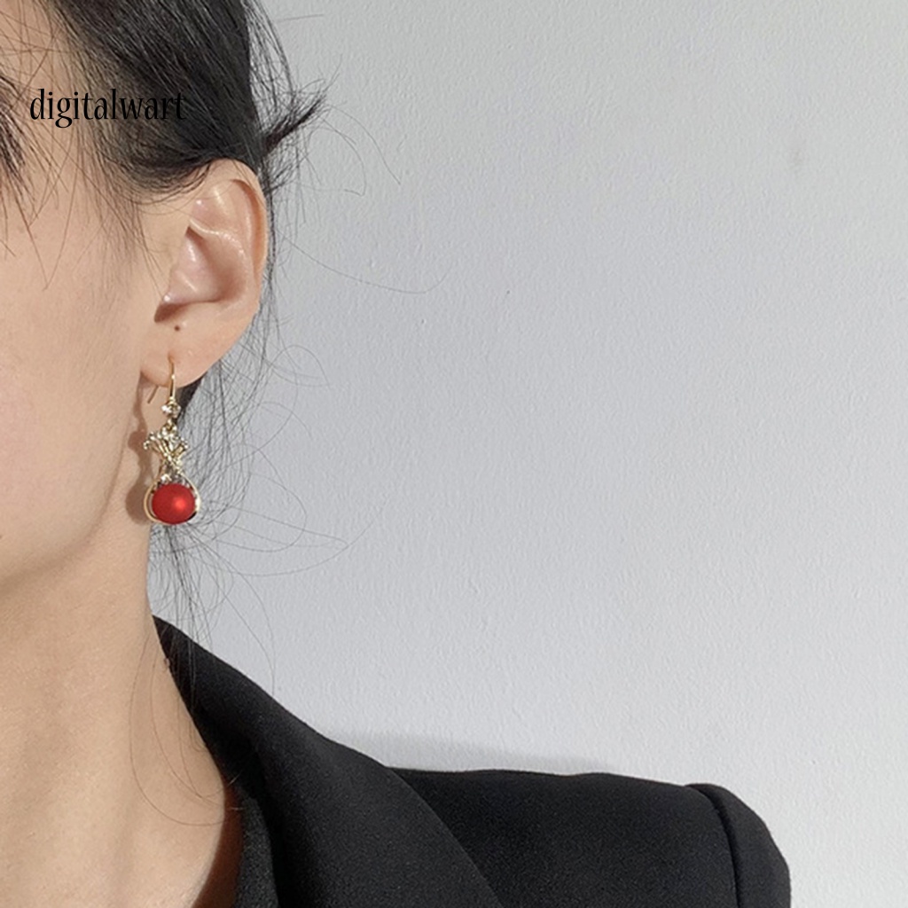 Kỹ Thuật Số| 1 Đôi Bông Tai Hình Túi Tiền Nữ Tính