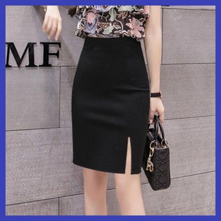Chân váy lưng cao co giãn phong cách thời trang mùa hè mới cho nữ