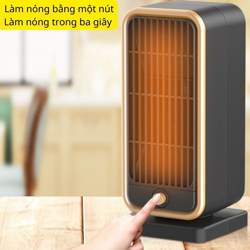Máy sưởi ấm mini phòng ngủ nhà tắm cầm tay, quạt sưởi ấm cho bé đa năng không khô da tối hơn máy sưởi xiaomi, sunhuse