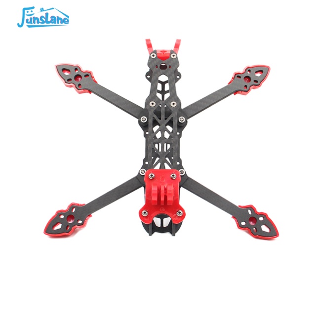 Khung FUNSLANE Lannrc Mark4 FPV 5inch 225mm sợi carbon cánh 5mm cho máy bay điều khiển từ xa tiện dụng