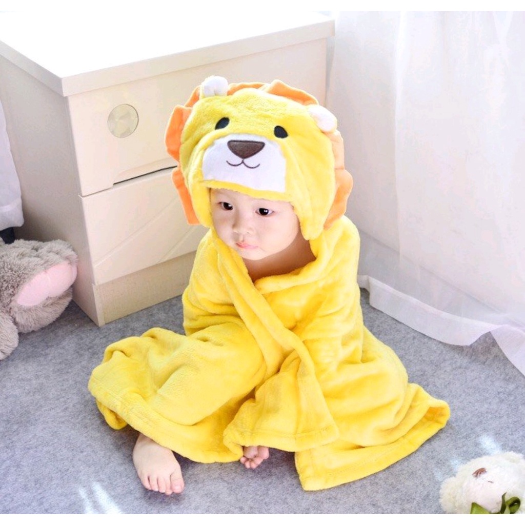 Ủ Choàng Lông Thú⚡️FREE SHIP⚡️Choang Bế Lông Thú Kích Thước 80*100cm