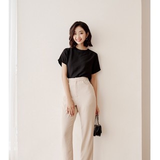 OLV - Áo Basic Tee In Black