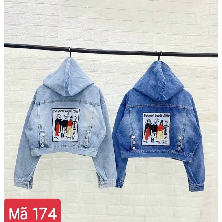 Áo Khoát Jean Kiểu Cao Cấp, Đủ Mẫu Form Chuẩn , Ôm Dáng Nha,2022